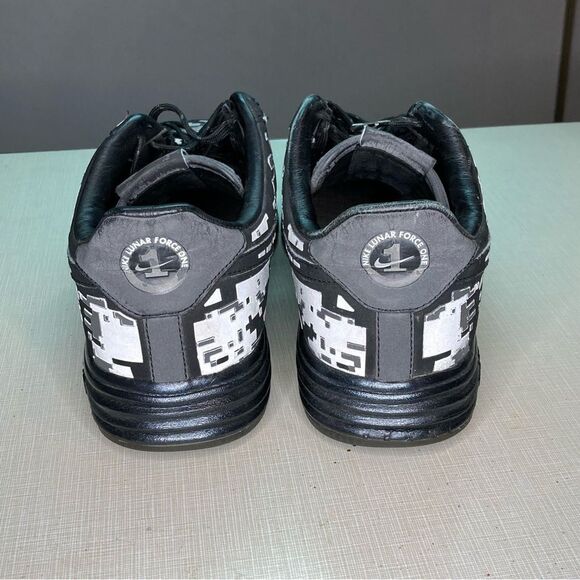 Nike Lunar Force 1 Digi NRG “Camo Black” size men’s 10.5. Nike 577659-001 - Picture 6 of 8